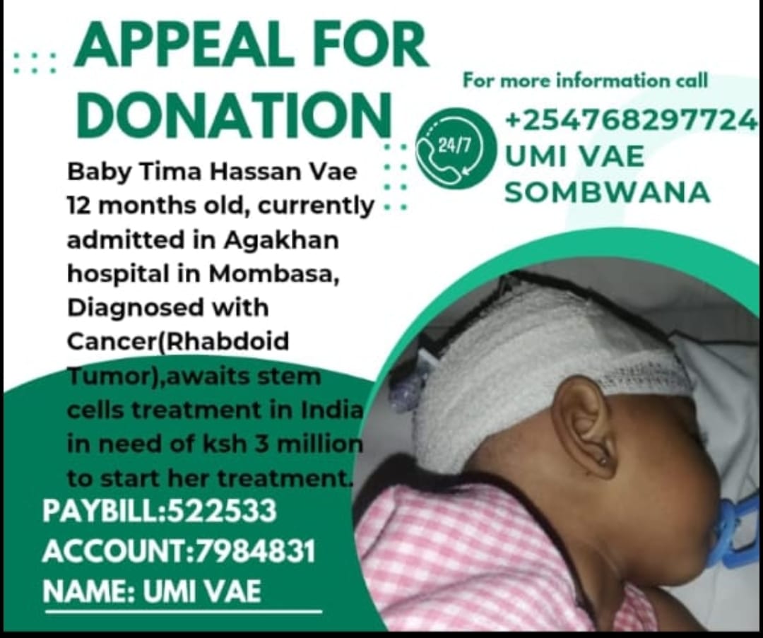 image of baby Tima in hospital